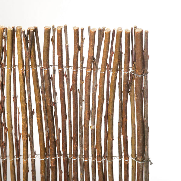 Balkonscherm rieten mat champagne 300x90cm