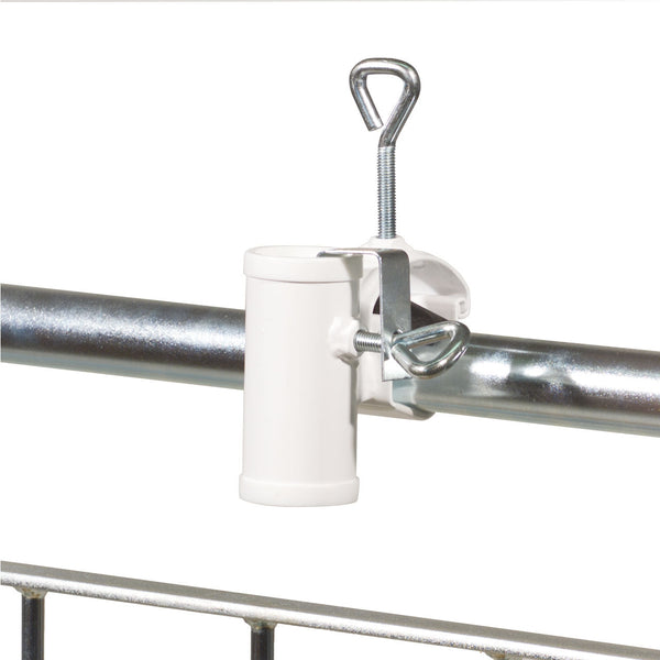 Parasolhouder wand type H ll wit diam. 3,5cm