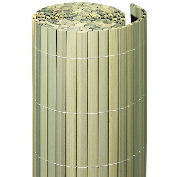 Balkonscherm kunststof steen 300x90cm