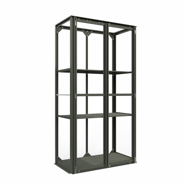 Kweekkast Urban Grower Large groengrijs 3 mm transparant polycarbonaat