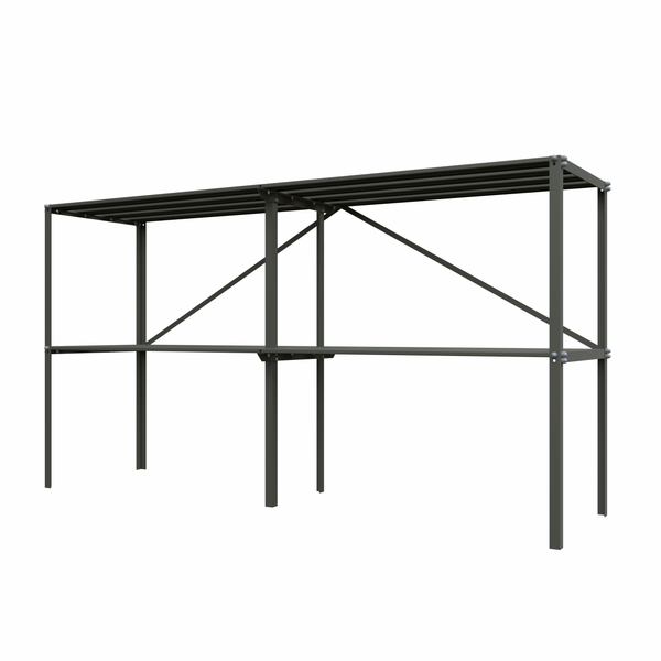 Royal Kweektafel vrijstaand groengrijs 90x165x45 cm