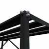 Royal Kweektafel vrijstaand zwart 90x165x45 cm
