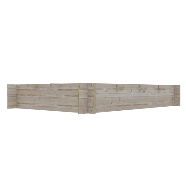 Kweekbak Crispy Lettuce grenen onbehandeld 20x120x80cm