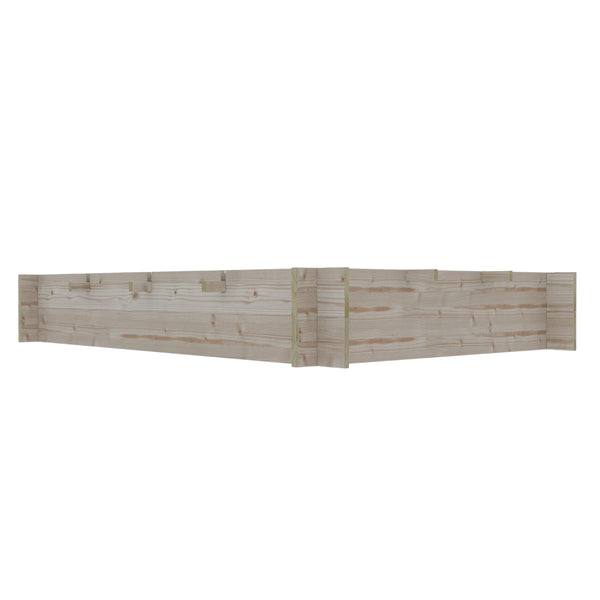 Kweekbak Crispy Lettuce grenen onbehandeld 20x120x80cm