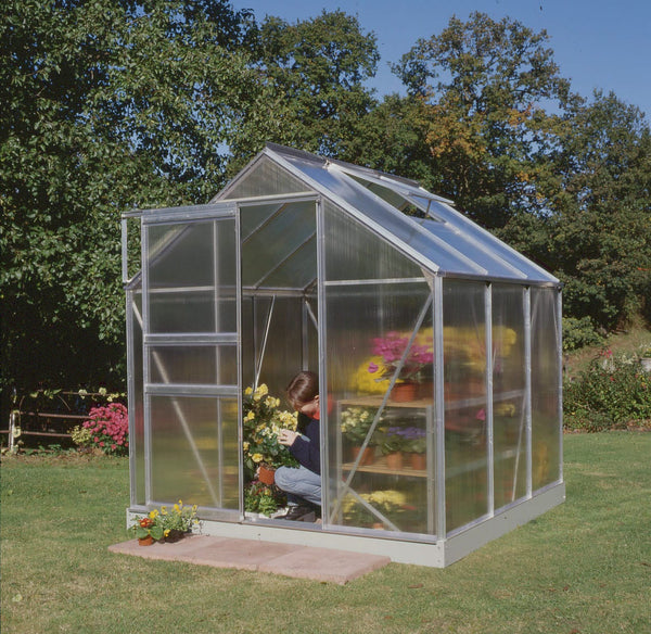 Tuinkas Popular 66 aluminium 4 mm polycarbonaat