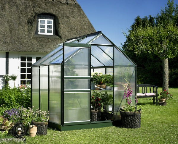 Tuinkas Popular 66 klassiek groen 4 mm polycarbonaat