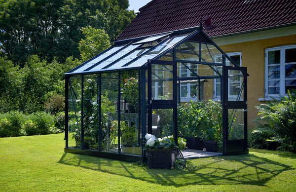 Tuinkas Premium 8,8 antraciet 3 mm veiligheidsglas