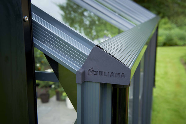Tuinkas Premium 10,9 antraciet 3 mm veiligheidsglas