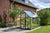 Tuinkas Qube 610 zwart 3 mm veiligheidsglas