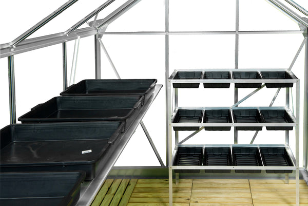 Kweektafel vrijstaand Grow Rack 12 aluminium