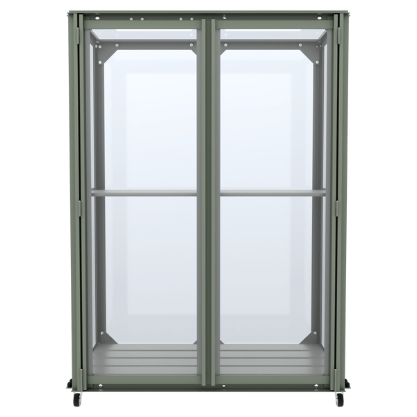 Kweekkast Urban Grower Medium groengrijs 3 mm transparant polycarbonaat