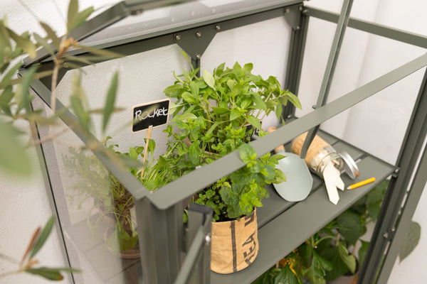 Kweekkast Urban Grower Medium groengrijs 3 mm transparant polycarbonaat