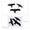 Window stickers bird 9 pieces in set