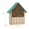 Insektenhotel blau