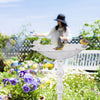 XL bird bath cast iron 