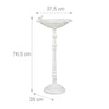 XL bird bath cast iron 