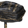 Cast iron bird bath on pole