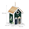 Decoratief Vogelhuisje Landhuis Hout | Relaxdays