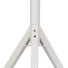 White bird feeder on stand