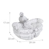 Birdbath hands artificial stone
