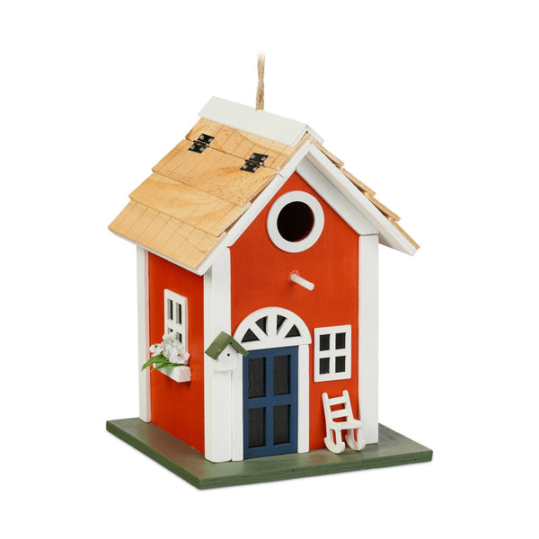 Decoratief vogelhuisje landhuis