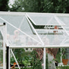 Tuinkas Kate IV wit 3 mm veiligheidsglas