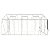 Tuinkas Kate V wit 3 mm veiligheidsglas