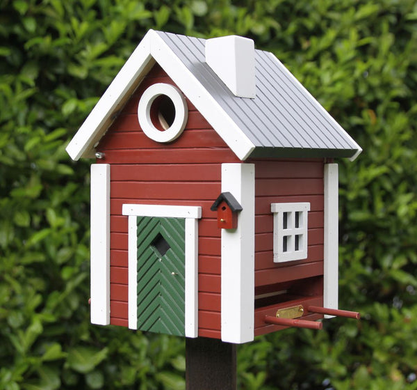 Multiholk Torpet Plus vogelhuisje/voederhuisje