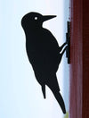 Vogelsilhouet Bonte Specht – Metalen Tuindecoratie voor Schutting & Balkon | Wildlife Garden