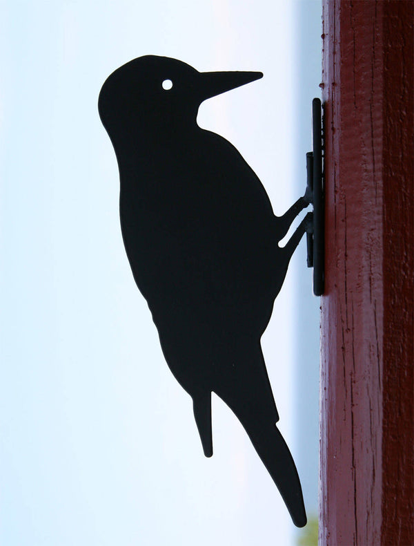 Vogelsilhouet Bonte Specht – Metalen Tuindecoratie voor Schutting & Balkon | Wildlife Garden