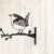 Metalen vogel winterkoning