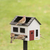 Wildlife Garden - Birdhouse with bath, grey