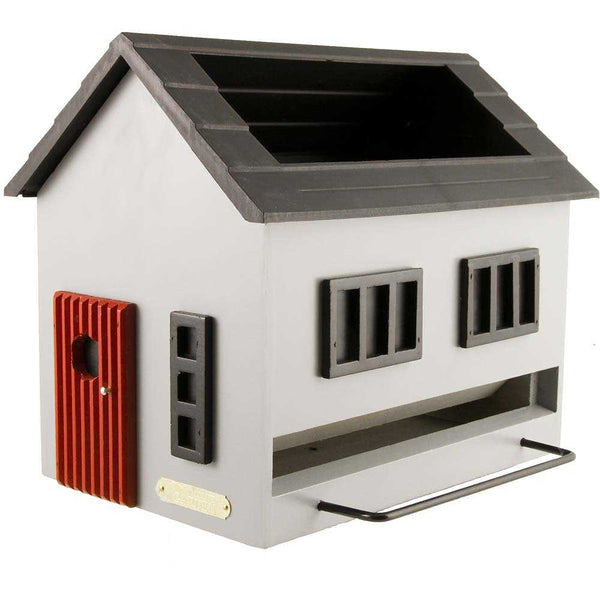 Wildlife Garden - Birdhouse with bath, grey