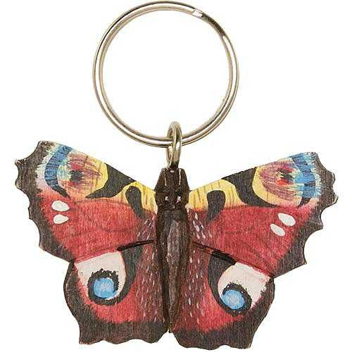 Butterfly keyring
