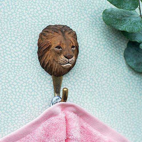 Wildlife Garden - Lion clothes hook