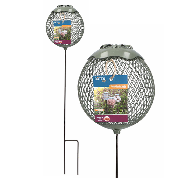 B-Ten Gift Feeder Stake Pinda Forest – Vogel pindafeeder met paal – 50 cm