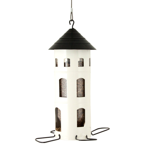 Kombi-Futtersilo Saatgut weiß