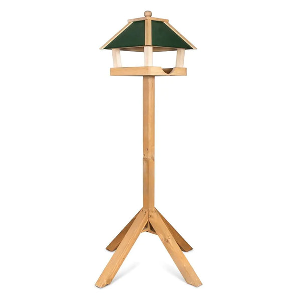 Voederhuis op paal Chevy - leisteen