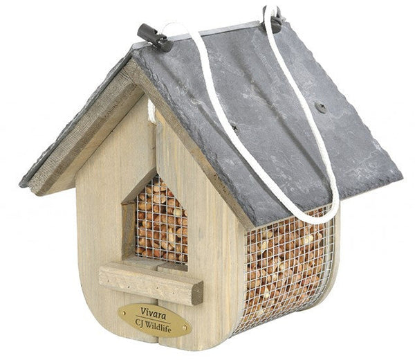 Peanut bird feeder Jupiter slate