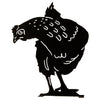 Silhouette Hen