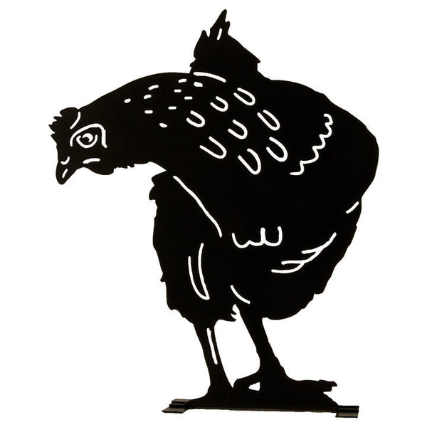 Silhouette Hen