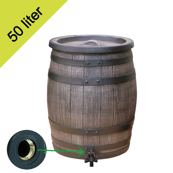 Roto regenton 50 liter bruin
