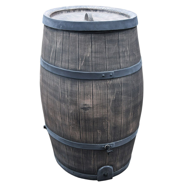 Roto regenton ovaal 800 liter bruin 2