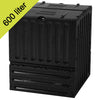 Compostvat Eco-King 600 liter zwart