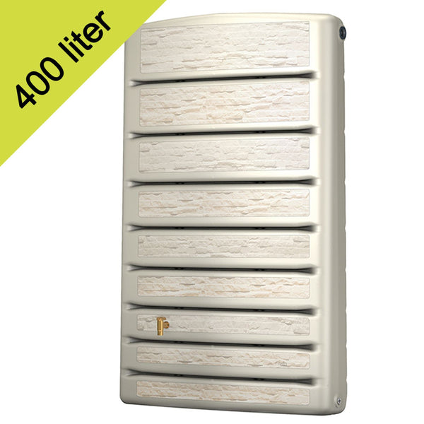 Extra Slim wandtank 400 liter Stone beige