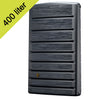 Extra Slim wandtank 400 liter Stone grafiet