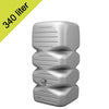 Regenton Cubus 340 liter grijs