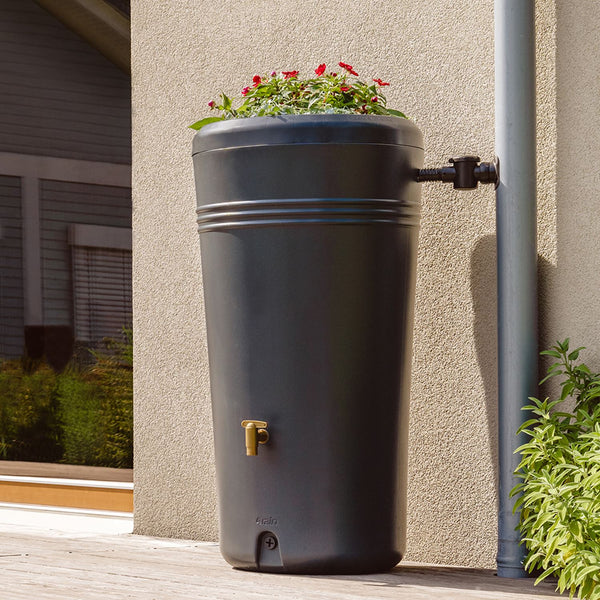 Azura 2-in-1 regenton 230 liter grafiet 2