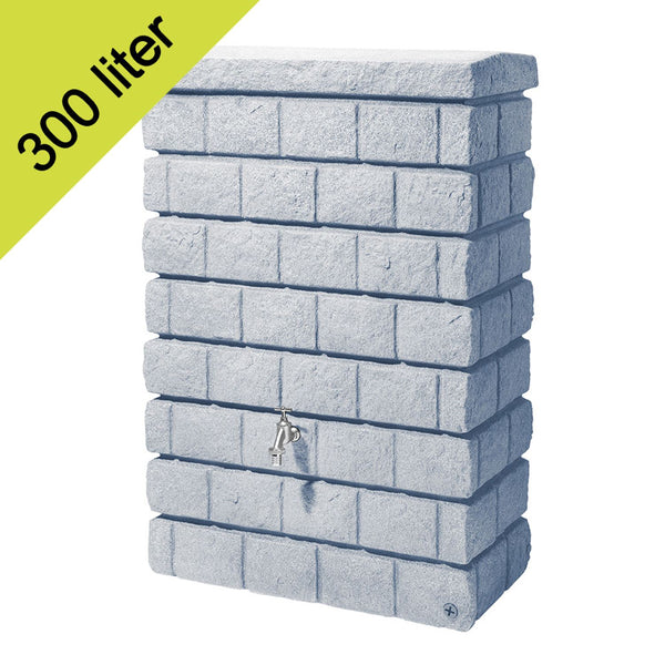 Rocky Junior muurregenton 300 liter licht graniet