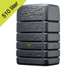Slim wandtank 510 liter Stone grafiet